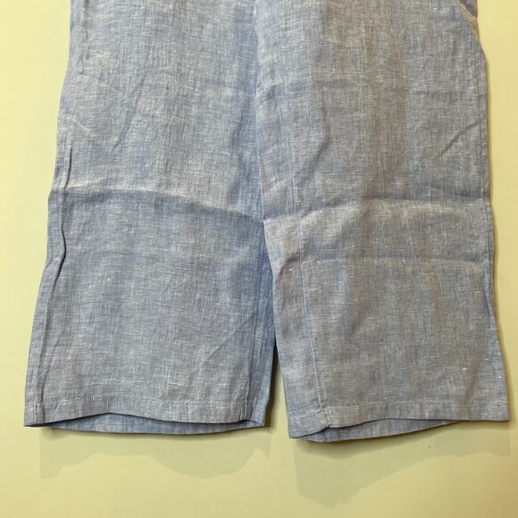 J.Crew New Soleil Pant Linen Elastic Waist Vacation Holiday CI939 French Small - Picture 8 of 15